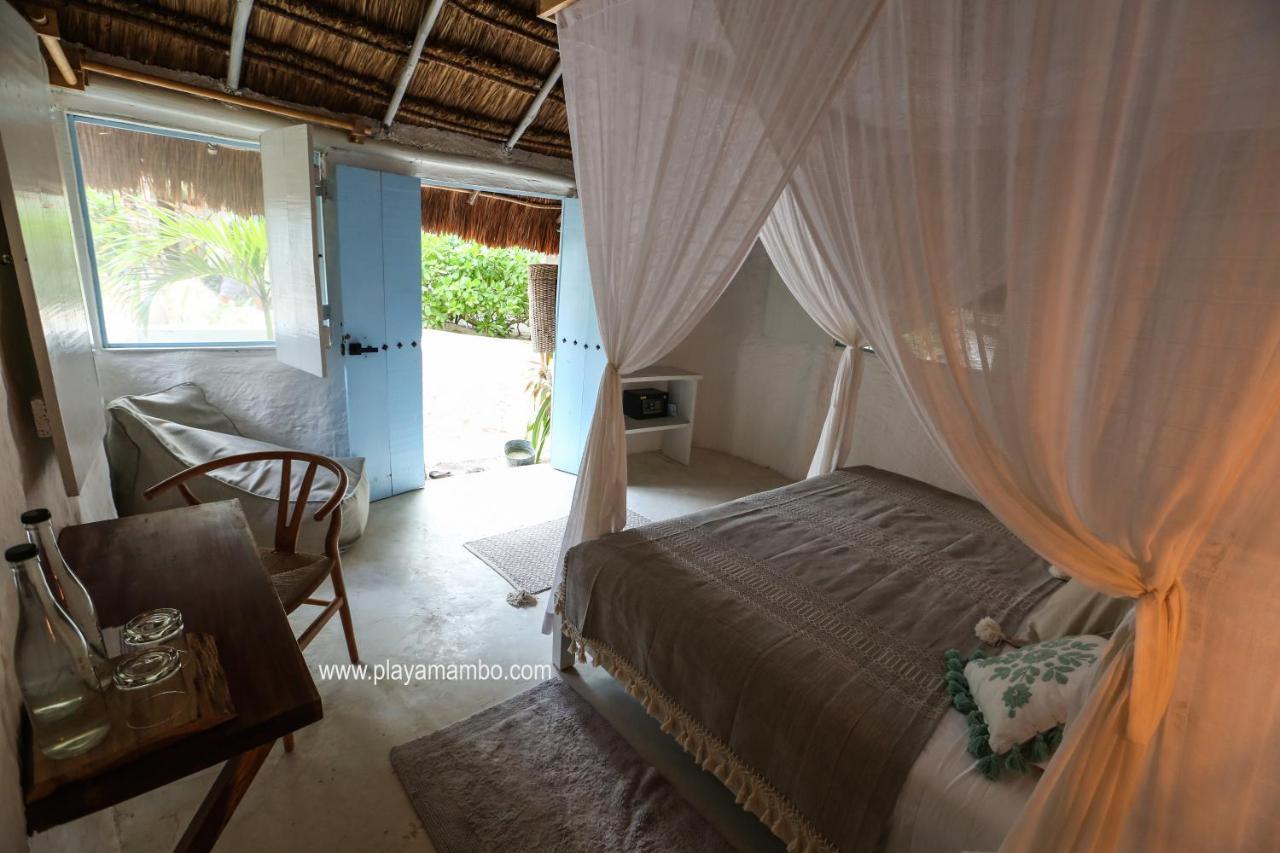 Playa Mambo Eco Cabanas Hotel Tulum Exterior photo