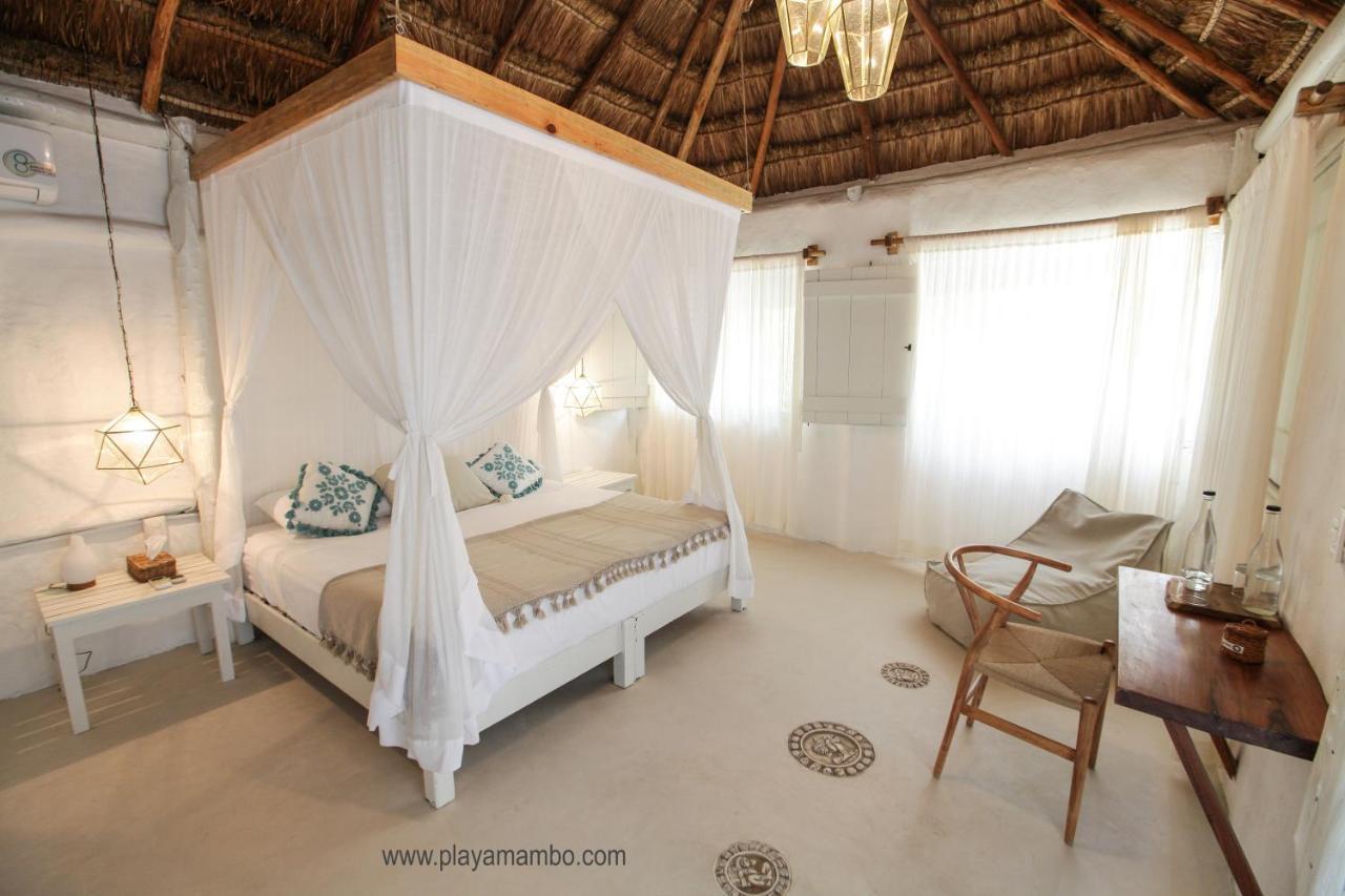 Playa Mambo Eco Cabanas Hotel Tulum Exterior photo