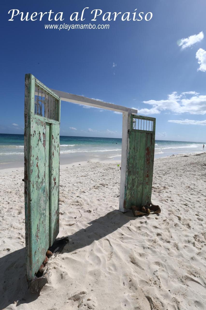 Playa Mambo Eco Cabanas Hotel Tulum Exterior photo
