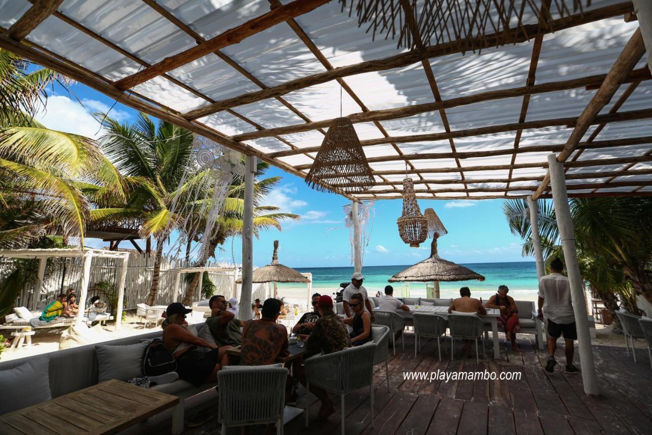 Playa Mambo Eco Cabanas Hotel Tulum Exterior photo