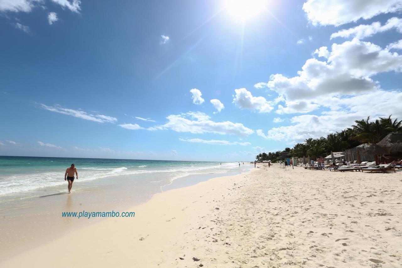 Playa Mambo Eco Cabanas Hotel Tulum Exterior photo