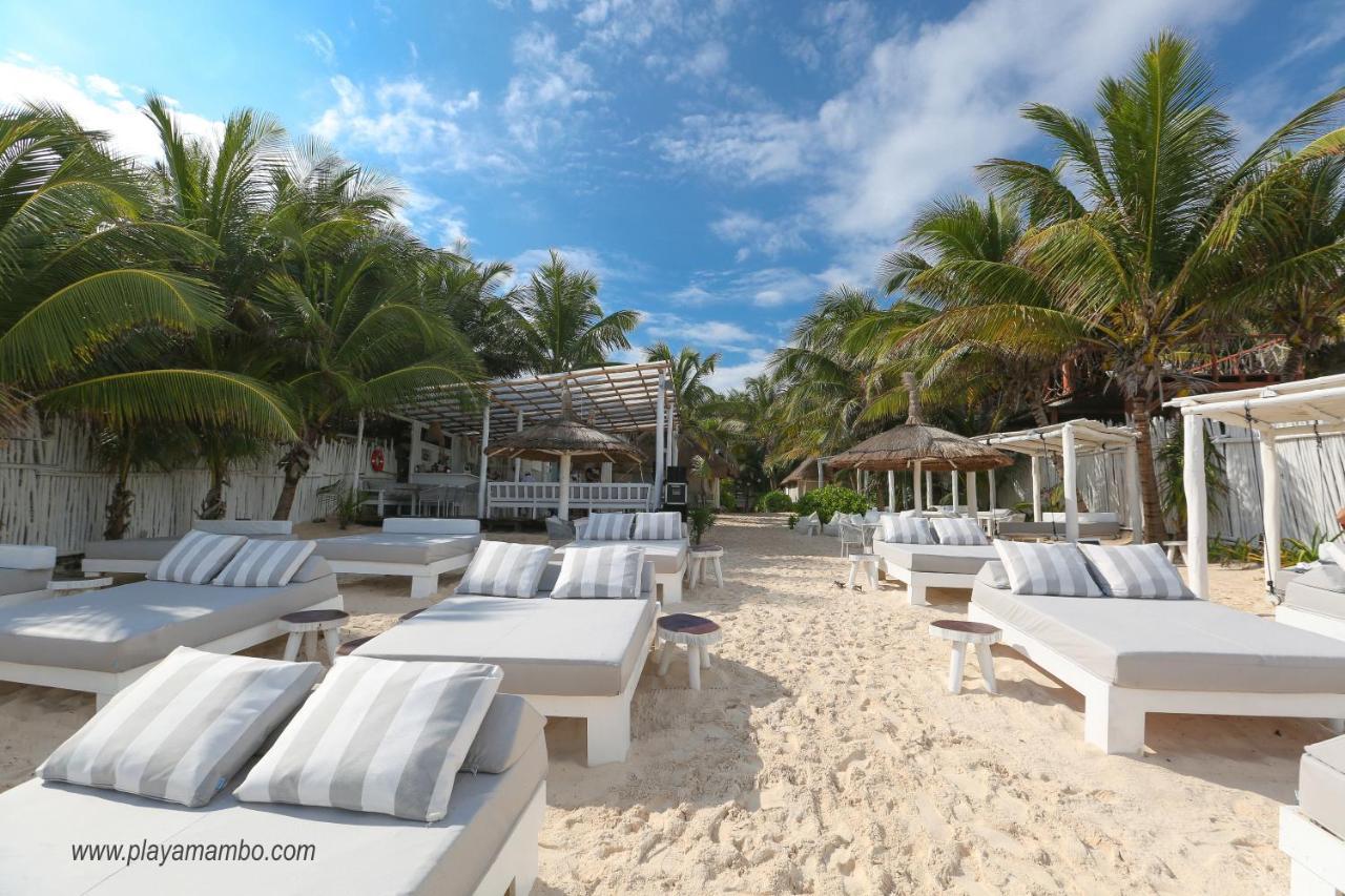 Playa Mambo Eco Cabanas Hotel Tulum Exterior photo