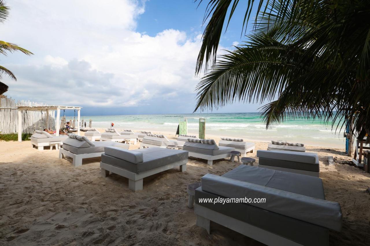 Playa Mambo Eco Cabanas Hotel Tulum Exterior photo